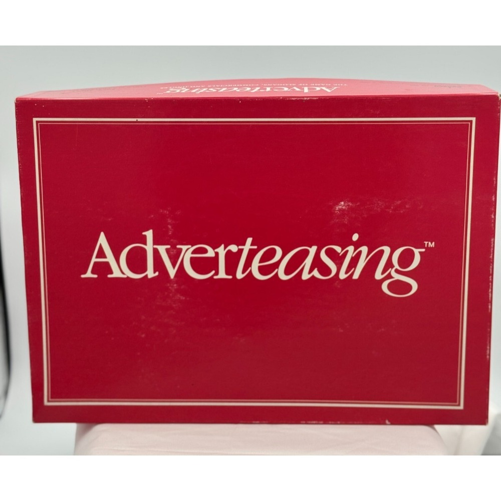Adverteasing Board Game - 1988 - Very Good Condition - 2-4 Players